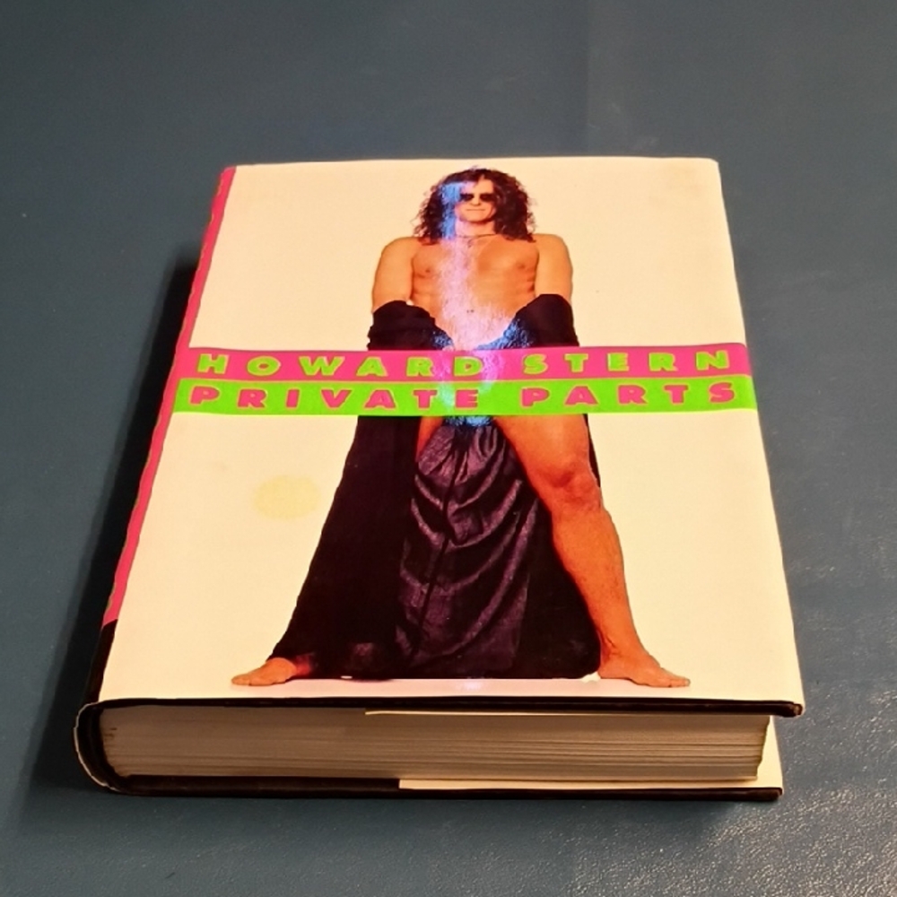 Howard Stern Private Parts Coffee Table Book - White Cover